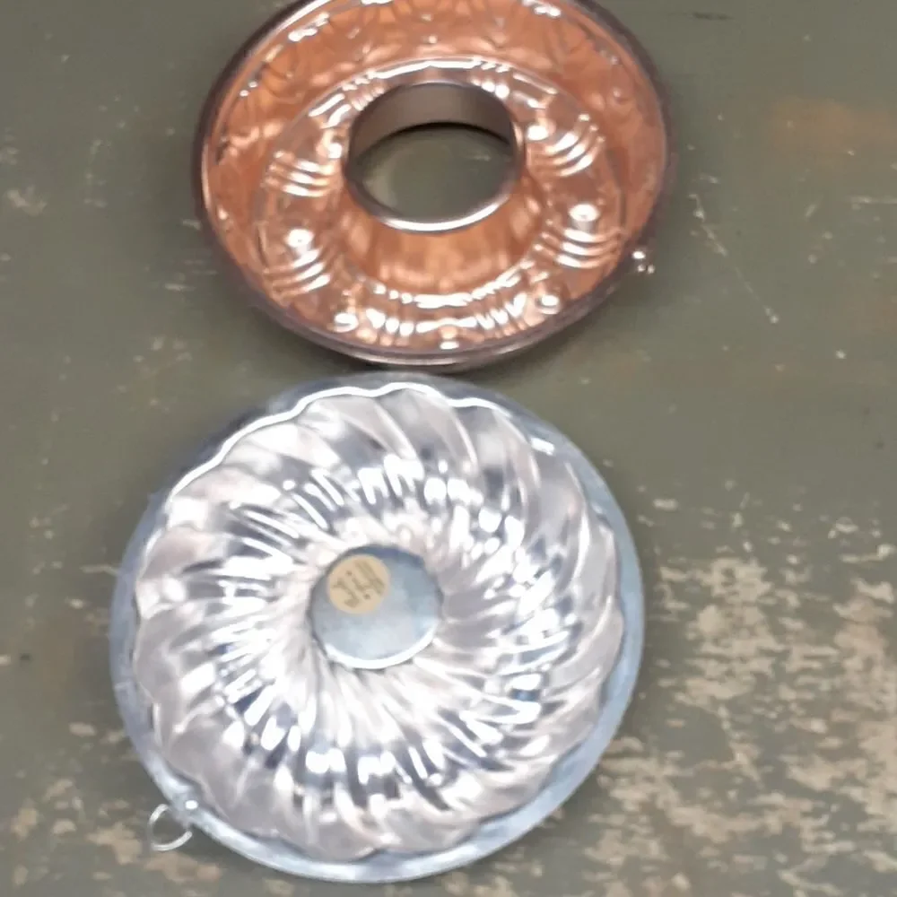 Copper & aluminum molds- Bundle of 2
